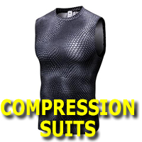 Mens Gym Comression Suits - Bak2Bay6.com